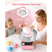 Load image into Gallery viewer, Amocart Cotton Candy Machine Commercial 1000W Electric Candy Floss Maker Easy Use with 15 inch Stainless Steel Bowl