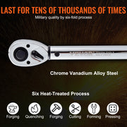 Load image into Gallery viewer, SucceBuy 1/2" 1/4" 3/8" Mechanical Torque Wrench Set Precision Pointer Hand Tools Torque Wrench Workshop Car Repair Tool - AMOCART