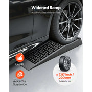 Load image into Gallery viewer, SucceBuy Car Ramps Portable Low Profile Car Service Ramps for Garage Maintenance& Oil Changes Heavy Duty for Low Chassis Vehicle
