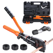 Load image into Gallery viewer, SucceBuy Copper Pipe Crimping Tool, Hydraulic Press Tool Copper Tube Fittings Pipe Crimpers for Narrow Spaces and Tee Fittings - AMOCART