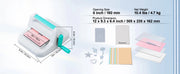 Load image into Gallery viewer, Amocart 6/9in Manual Die Cutting Embossing Machine Portable Cut Machines Opening Scrapbooking Machine Full Kit For Arts Crafts