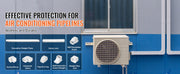Load image into Gallery viewer, Amocart Mini Split Line Set Cover PVC Decorative Pipe Line Cover For Air Conditioner Easy to Install Paintable for Heat Pump