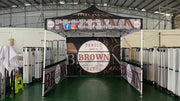 Bild in Galerie-Viewer laden, Vordach Abdeckung 3x3 Schwerlast Outdoor Popup Luxus Großes Stretch Gazebo Zelt Custom 10 X 10 Kommerzielles Werbezelt für Veranstaltungen