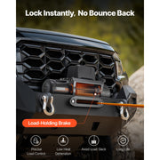 Load image into Gallery viewer, SucceBuy 10000/12000/13500 lbs Electric Winch 12V DC Truck Car Winch with 90 ft Synthetic Rope for Towing Off-Road SUV Jeep