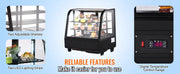 Load image into Gallery viewer, Amocart Refrigerated Display Case Countertop Pastry Display Case LED Lighting TURBO Cooling Frost Free Air Cooling
