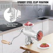 Load image into Gallery viewer, SucceBuy Manual Meat Grinder Heavy Duty Cast Iron Hand Meat Grinder Steel Table Clamp Meat Mincer Sausage Maker 1 Cutting Blade