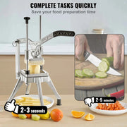 Charger l'image dans la visionneuse de galerie, Amocart Commercial Vegetable Fruit Heavy Duty Professional Food Dicer Kattex French Fry Cutter Onion Slicer Stainless Steel