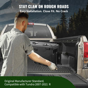 Load image into Gallery viewer, Amocart Truck Bed Storage Box Passenger Side Lockable Lid Waterproof ABS Wheel Well with Password Padlock Tool Box for Trucks