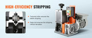 Load image into Gallery viewer, SucceBuy Electric Wire Stripping Machine 1.5-25mm Cable Stripper 180W 60ft/min 3 Feeding Holes Wire Peeler Scrap Copper Recycle