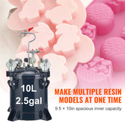 Load image into Gallery viewer, SucceBuy 10L Spray Paint Pressure Pot Tank Air Paint Pressure Pot Metal Rack Leak Repair Sealant for Industry Home Construction