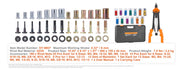 Load image into Gallery viewer, Amocart Rivet Nut Tool Rivnut Tool Kit Metric and SAE Mandrels 70PCS/186PCS Rivet Nuts With Rugged Carrying Case