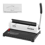 Charger l'image dans la visionneuse de galerie, Reliure à spirale SucceBuy Machine manuelle pour la fabrication de livres 34 trous, reliure 120 feuilles, perforatrice et relieuse à spirales réglables