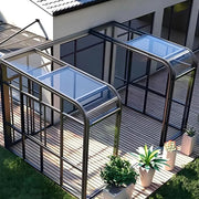 Bild in Galerie-Viewer laden, Any Size Custom Outdoor Aluminum Swimming Pool Shelter Retractable Transparent Dustproof Waterproof Backyards Garden Patio Cover