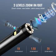 Load image into Gallery viewer, SucceBuy Endoscope Camera Dual Lens Borescope 5" Screen 1080P Inspection Camera with LED Lights Waterproof for Auto Plumbing