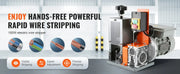 Load image into Gallery viewer, SucceBuy Electric Wire Stripping Machine 1.5-25mm Cable Stripper 180W 60ft/min 3 Feeding Holes Wire Peeler Scrap Copper Recycle