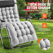 Load image into Gallery viewer, Amocart Zero Gravity Chair Zero Gravity Recliner Lounge Chair Adjustable Anti Gravity Chair with Cushion Footrest and Cupholder