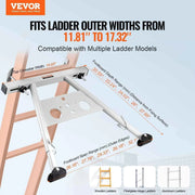 Load image into Gallery viewer, Amocart Ladder Stabilizer Adjustable Feet Extension Ladder Standoff Heavy Duty Wall Ladder Accessories for Gutter Easy to Use