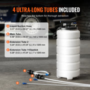 Load image into Gallery viewer, SucceBuy 6.5L/15L Pneumatic Fluid Extractor with Suction Hose Oil Changer Fuel Pump for Automotive Fluids Vacuum Evacuation