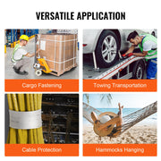 Bild in Galerie-Viewer laden, Amocart Polyester Pull Tape Mule Flat Rope Printed Webbing Cable Pulling Tape for Packaging Gardening Electrical Conduit Work