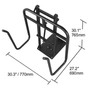 Load image into Gallery viewer, SucceBuy Hot Tub Cover Lift Spa Cover Lift, Hydraulic Height 33.1" - 41.3" Width 53.1" - 92.5" Adjustable Installed Underneath