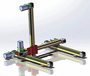Load image into Gallery viewer, LHA60125 Precision Synchronous Motion Belt Slide Module XYZ Axis Gantry Linear Shaft Actuator Guide Rail Lifting Reciprocating
