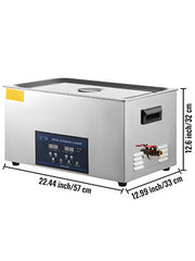 Load image into Gallery viewer, SucceBuy 10L 30L Ultrasonic Cleaner 28/40khz Dual Frequency Digital Portable Washing Machine Ultrasound Cleaner Home Appliance
