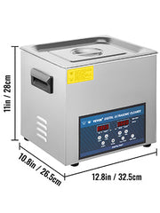 Load image into Gallery viewer, SucceBuy 10L 30L Ultrasonic Cleaner 28/40khz Dual Frequency Digital Portable Washing Machine Ultrasound Cleaner Home Appliance