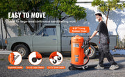 Bild in Galerie-Viewer laden, Amocart 28 Gallon Vacuum Sand Blaster Dustless with Built-in 1200W Vacuum System for Dust Control Abrasive Recycle 60-110 PSI