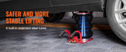 Load image into Gallery viewer, Amocart Triple Bag Air Jack 3 Ton (6600 lbs) Capacity Portable Pneumatic Car Jacks Heavy Duty & Quick Lifting for Garage Repair
