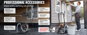 Load image into Gallery viewer, Amocart 750W 950W Airless Paint Sprayer 3000PSI High Efficiency Electric Airless Sprayer Handheld Paint Sprayers Home Interior