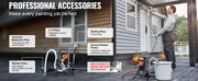 Load image into Gallery viewer, SucceBuy 750W 950W Airless Paint Sprayer 3000PSI High Efficiency Electric Airless Sprayer Handheld Paint Sprayers Home Interior
