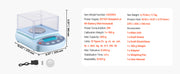 Load image into Gallery viewer, Amocart Analytical Balance High Precision Electronic Digital Analytical Balance with Glass Draft Shield for Laboratory Jewelry