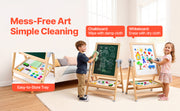 Charger l'image dans la visionneuse de galerie, Amocart Standing Magnetic Drawing Board WordPad Art Easel with Painting Accessories Children Educational Toys for Kids Boy Girl