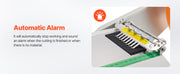 Load image into Gallery viewer, Amocart Automatic Webbing Cutting Machine Hot Cold Ribbon Cutting Machine with Adjustable Temperature LCD Display for Shoelaces