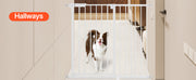 Charger l'image dans la visionneuse de galerie, SucceBuy Barrière Bébé 28/30/36 Pouces de Haut, Barrière pour Chien Facile à Franchir, Sécurité Enfant Animal, Kit de Fixation par Pression, Coupelles Murales, pour Portes