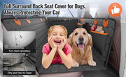 Charger l'image dans la visionneuse de galerie, SucceBuy Back Seat Extender Dog Car Seat Cover for Back Seat Bed with Mesh Window and Storage Pocket Supports 350lbs Dog Hammock