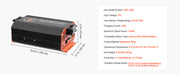 Load image into Gallery viewer, SucceBuy 12V 20/30/40/60A DC to DC Battery Charger 250/375/500/750W for Lead-Acid Lithium AGM GEL Multi-Stage Charging for RVs