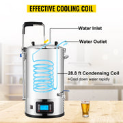 Load image into Gallery viewer, Amocart 35L110/220V 304Stainless Steel All-in-One Home Beer Brewer Electric Brewing System with Pump Brewing Beer Equipment Kit
