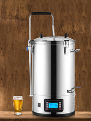 Load image into Gallery viewer, Amocart 35L110/220V 304Stainless Steel All-in-One Home Beer Brewer Electric Brewing System with Pump Brewing Beer Equipment Kit