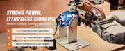 Load image into Gallery viewer, SucceBuy Belt Grinder Sander Variable Speed Belt Polisher with VFD 1500W Knife Sharpener Grinding Moulds & 3PCS Sanding Belts