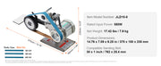 Load image into Gallery viewer, Amocart Belt Grinder Sander 30 x1-Inch Variable Speed Belt Polisher W/VFD 550W Grinding Polishing for Metalworking Knife Making
