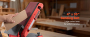 Load image into Gallery viewer, Amocart 5/6" Disc Sander 1x30/4x 36 in Belt Sander 250/400W with Adjustable Worktable & Dust Collection Port for Woodworking