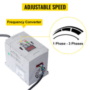 Load image into Gallery viewer, SucceBuy 1.5KW Belt Grinder Machine 2 x 82in Variable/Constant Speed 3 Mode Electric Belt Sander for Tool Polishing Knife Making