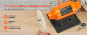 Load image into Gallery viewer, Amocart 1/2HP Bench Buffer Polisher 6-inch 3450RPM Single Speed with 2PCS Cloth Wheels Cast Iron Base for Metal Wood Polishing