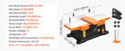 Load image into Gallery viewer, Amocart 6in 2HP 12000 RPM Benchtop Jointer 6 x 23 in Cast Aluminum Table Up to 1/8in Depth Adjustable Fence for Woodworking DIY