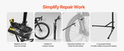 Load image into Gallery viewer, Amocart Bike Repair Stand 66/85/88/110lb Heavy-duty Bicycle Work Stand Foldable Bicycle Maintenance Rack for Mountain&Road Bike