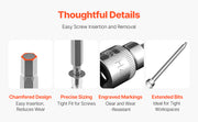 Load image into Gallery viewer, SucceBuy Torx Bit Socket and External Torx Socket Set 60-Piece T6-T70 TT6-TT70 TP8-TP60 E4-E24 S2 Alloy Steel and Cr-V Steel