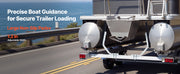 Load image into Gallery viewer, Amocart Boat Trailer Guides 2PCS High-Hardness Steel Trailer Guide-Ons Fits C-Channel Bunk-Style Pontoon Trailers/V-Hull Boats