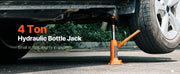 Load image into Gallery viewer, Amocart 4/6/8 Ton Hydraulic Bottle Jack, Heavy Duty Welded Bottle Jack, for Auto Repair, House Lift and Agricultural Equipment