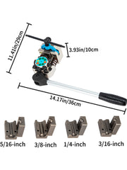 Bild in Galerie-Viewer laden, Amocart Brake Line Flaring Tool 45° Double Flares for 3/16" 1/4" 5/16" 3/8" Tube Size Suitable for Soft Metal of Copper Lines